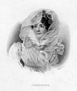 Joséphine de Beauharnais、ナポレオン・ボナパルトの最初の妻、フランス皇后、19 世紀 作： François Louis Couché
