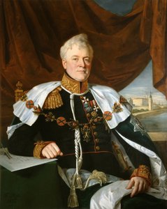 ドミトリー・ウラジミロヴィチ・ゴリツィン王子の肖像 1771-1844, 1835 作： François Nicolas Riss