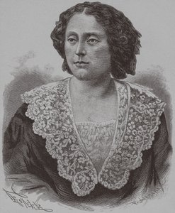 ニーノ王女の肖像Aleksandrovna GriboyedovanéeChavchavadze、1886 作： François Pannemaker