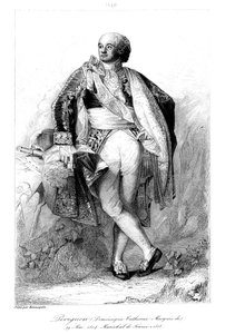 ドミニクカトリーヌペリニョン1754-1818、グレネード侯爵、フランスの元帥、1839年。