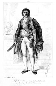 フランソワジョセフルフェーブル1755-1820、ダンジグ公、1839年。 作： François Pigeot