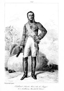 ニコラスチャールズウディノ1767〜1847、レッジョ公爵、フランス元帥、1839年。 作： François Pigeot