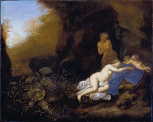 木星とアンティオペ 作： François Verwilt