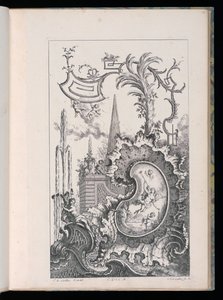 オベリスクと椰子のカートリッジ、新しいファンタジー作品の本 作： François de Cuvilliés the Elder