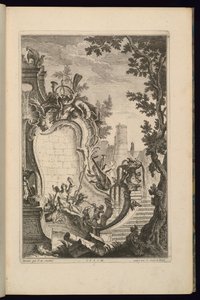 ダイアナの噴水のデザイン 作： François de Cuvilliés the Elder