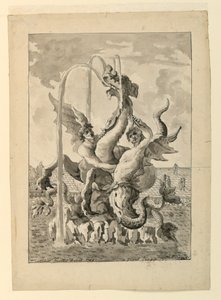 ヴェルサイユの大トリアノンのデザイン 作： François de Cuvilliés the Elder