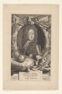 バイエルン選帝侯マクシミリアン・エマヌエルの肖像 作： Frans Bouche
