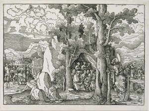 洗礼者聖ヨハネの生涯の場面 1522年。 作： Frans Crabbe van Espleghem