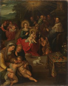 聖なる親族 作： Frans Francken (II)