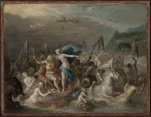 ネプチューンとアンフィトリテの勝利、1630年代。