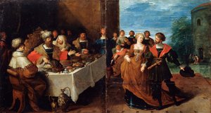 「ヘロデの饗宴」、17 世紀 作： Frans Francken II