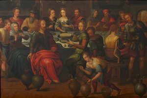 カナの結婚披露宴。 作： Frans Francken the Elder