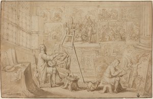 アーティストのスタジオ [直訳] 作： Frans Francken the Younger