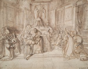 青年の騎士[?] 作： Frans Francken the Younger