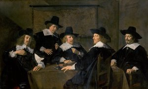 別のタイトル  

ハールレムの聖エリザベート病院の摂政[1]。 作： フランス・ハルス