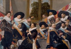 カリバーマン市民警備隊役員の宴 作： フランス・ハルス