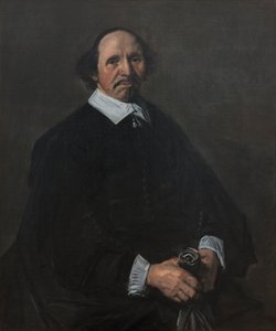 デンマーク語： Portræt af en mand ある男の肖像 作： フランス・ハルス