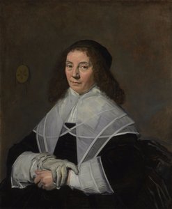 オランダ：ドロテア・ベルクの肖像（1593-1684） ドロテア・ベルクの肖像 作： フランス・ハルス