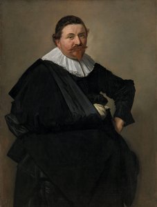 ルーカス・ド・クレルクの肖像 Lucas de Clercq (c. 1593-1652) の肖像 作： Frans Hals