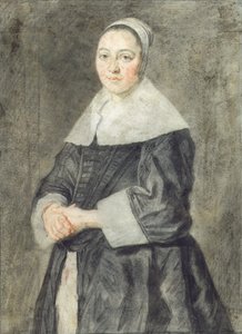 女性の肖像 作： Frans Hals