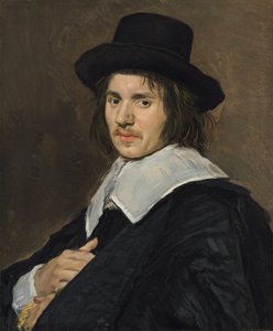 男の肖像、16481650。 作： Frans Hals