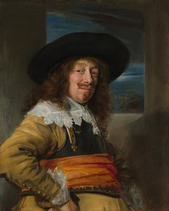 ハーレム市民警備隊員の肖像 作： Frans Hals