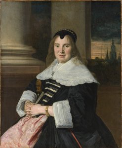 ある女性の肖像 作： フランス・ハルス