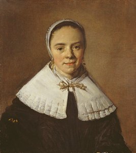 若い女性の肖像（油彩・キャンバス） 作： Frans Hals