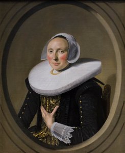 女性（マリー・ラープ）の肖像 1635-38年頃 油彩・カンヴァス 作： Frans Hals