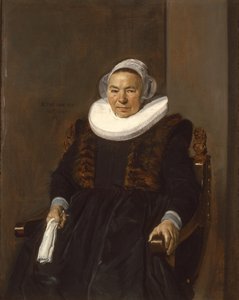 伝統的にメヴロウボドルフと呼ばれる高齢女性の肖像、1643年
