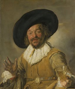 陽気な酒飲み 作： Frans Hals