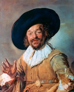 陽気な酒飲み、1628-1630 作： Frans Hals