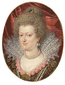 マリア・デ・メディチ 作： Frans II Pourbus