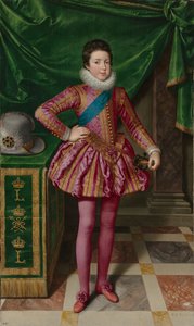 1611年フランスのルイ13世の肖像 作： Frans II Pourbus
