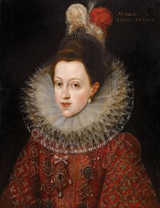オーストリアのマーガレットの肖像（1584-1611） 作： Frans II Pourbus