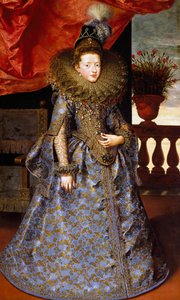 マルゲリータ・オブ・サヴォイの肖像」（Frans Pourbus the Younger作、油彩・キャンバス 作： Frans II Pourbus