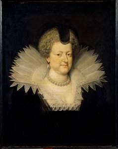 マリー・ド・メディシスの肖像（Maria de Medici 作： Frans II Pourbus