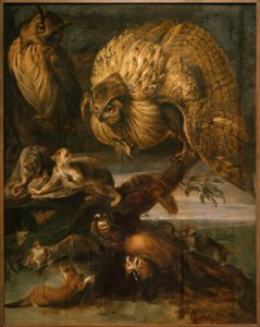 夜の動物たち 作： Frans Snyders