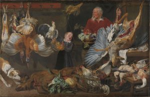 ゲームショップ 作： Frans Snyders or Snijders