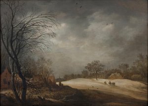 冬の風景 作： Frans de Momper