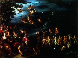 天才のアレゴリー 作： Frans the Elder Francken