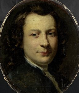 ジョージ・ファン・デル・ミンの肖像、画家 作： Frans van der Mijn