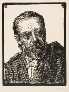 ベドリッチ・スメタナ（1824-1884）の肖像 作： Frantisek Bilek