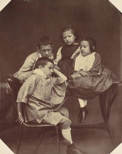 アルフォンス、オイゲン、マリー、エルミン アントワーヌ、1850 年代から 60 年代。 作： Franz Antoine
