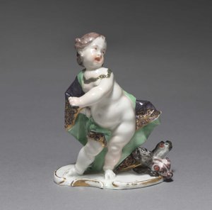 プルート、メーカーニンフェンブルク磁器工場、c.1760 作： Franz Anton Bustelli