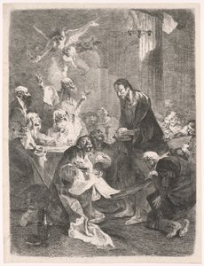 キリストと使徒たちの聖餐式 作： Franz Anton Maulbertsch
