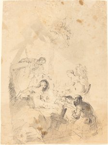 羊飼いの礼拝 作： Franz Anton Maulbertsch
