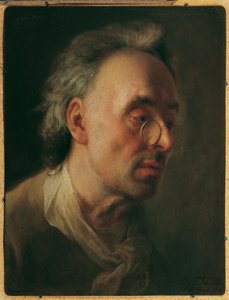 芸術家の父の肖像 作： Franz Anton Palko