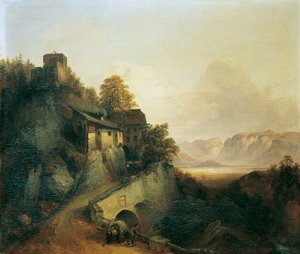 チロルの山道 作： Franz Barbarini