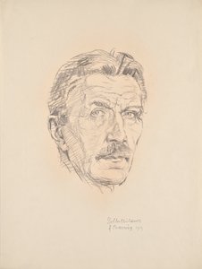 自画像 作： Franz Barwig d. Ä.